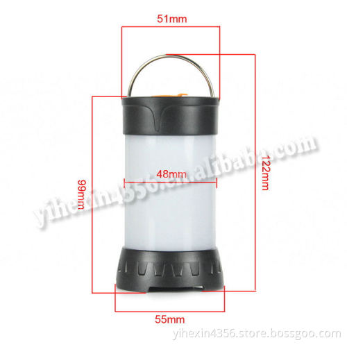 Boruit Outdoor Portable USB Charger Magnets Hanging LED Tent Light